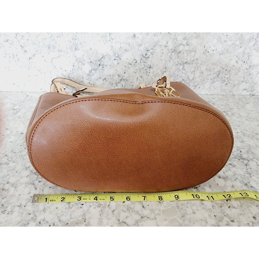 Michael‎ Kors Leather Bucket Bag Brown NEW No Tags 12" X 10" - Picture 12 of 14